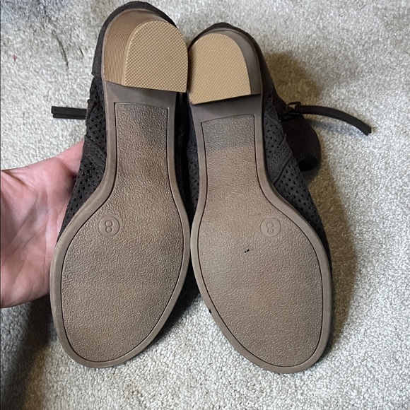 SM New York NWOB Brown Peep-Toe Heeled Shoes - Picture 7 of 11